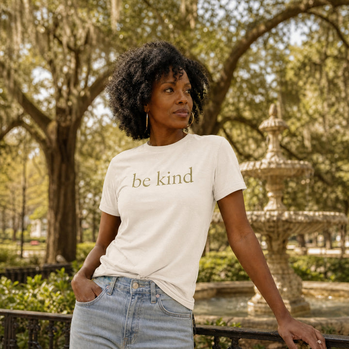 Women's Be Kind Premium Triblend Short Sleeve Tee